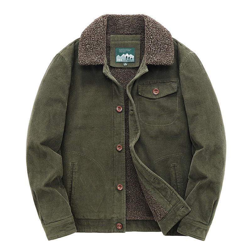 Retro Corduroy Style Jacket